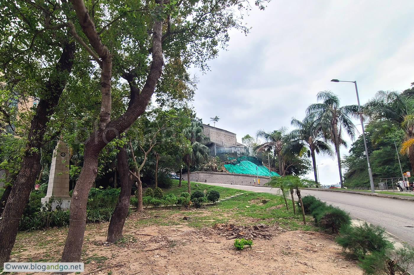 War Time Trail - St John Memorial Former Police Knoll at Wong Nai Chung